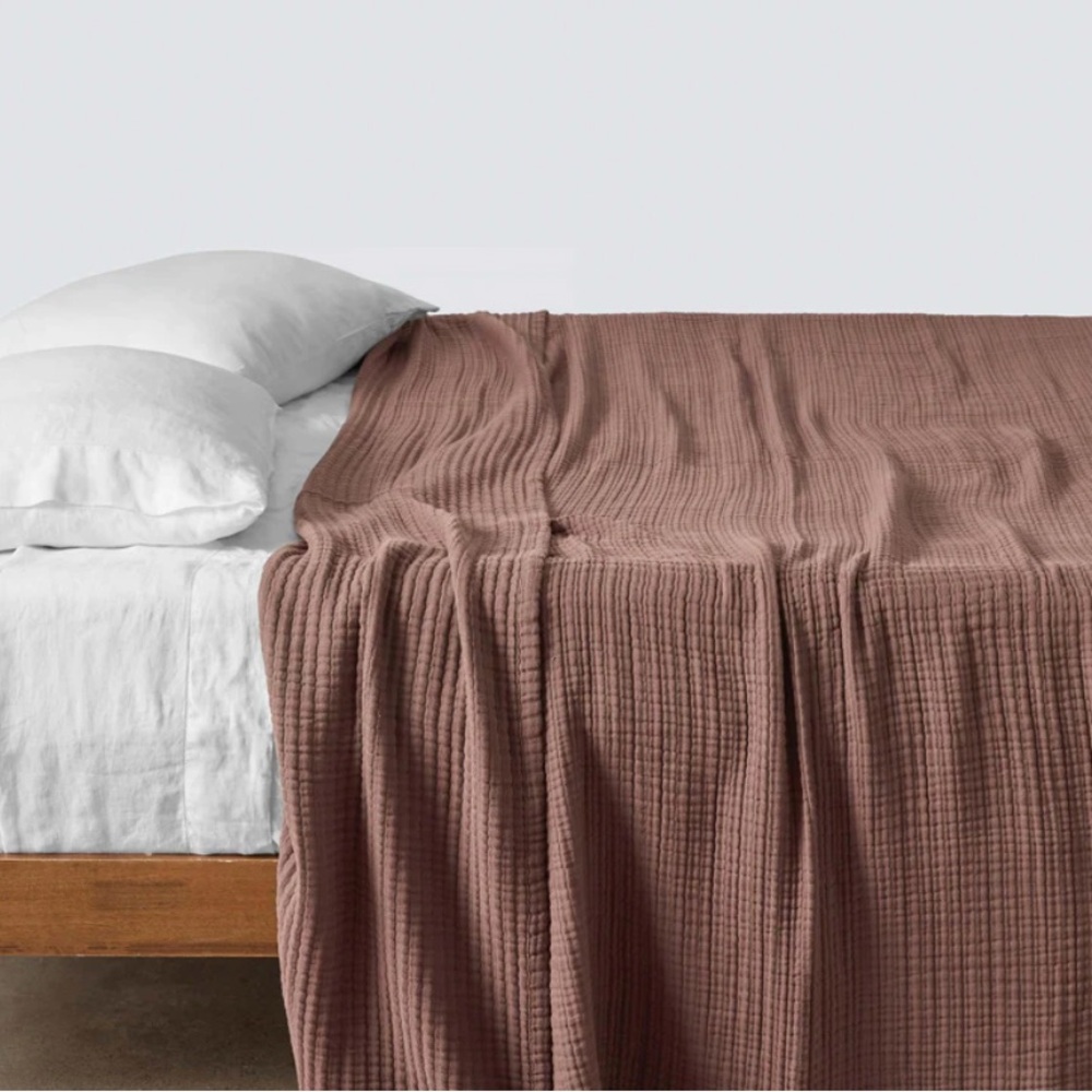 The Citizenry Gauze Bed Blanket